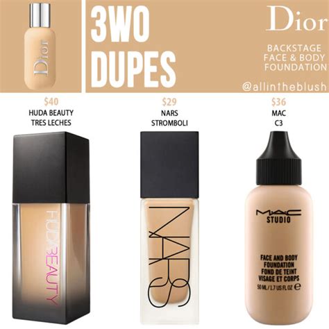 dior fondotinta face an body|dior face and body dupe.